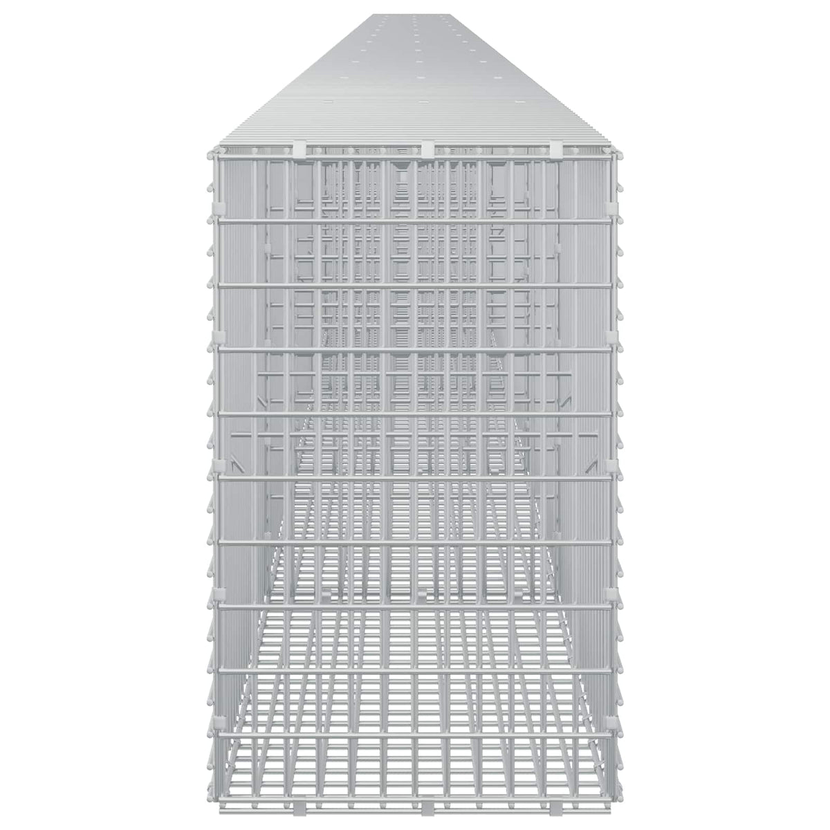 Γκαμπιόν με σύρμα 5 mm και πλέγμα 5x2,5 cm 1200x30x50 εκ - Pakobazaar