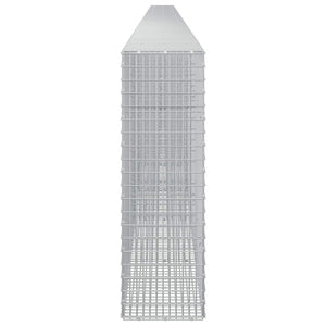 Γκαμπιόν με σύρμα 5 mm και πλέγμα 5x2,5 cm 1200x30x100 εκ - Pakobazaar