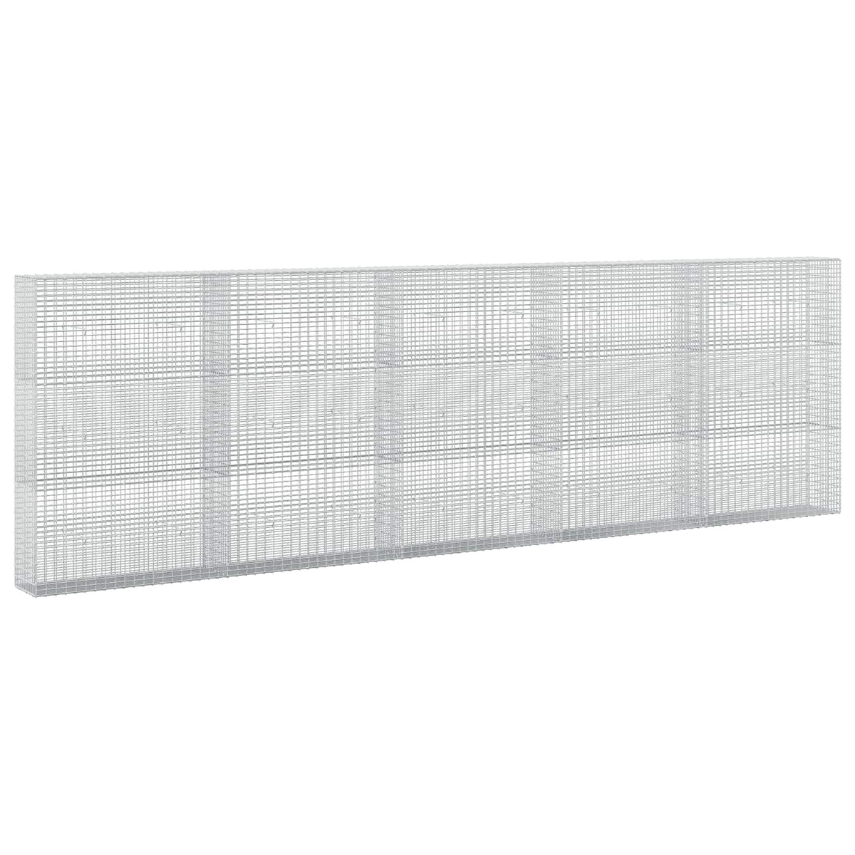 Γκαμπιόν με σύρμα 5 mm και πλέγμα 5x2,5 cm 500x30x150 εκ - Pakobazaar