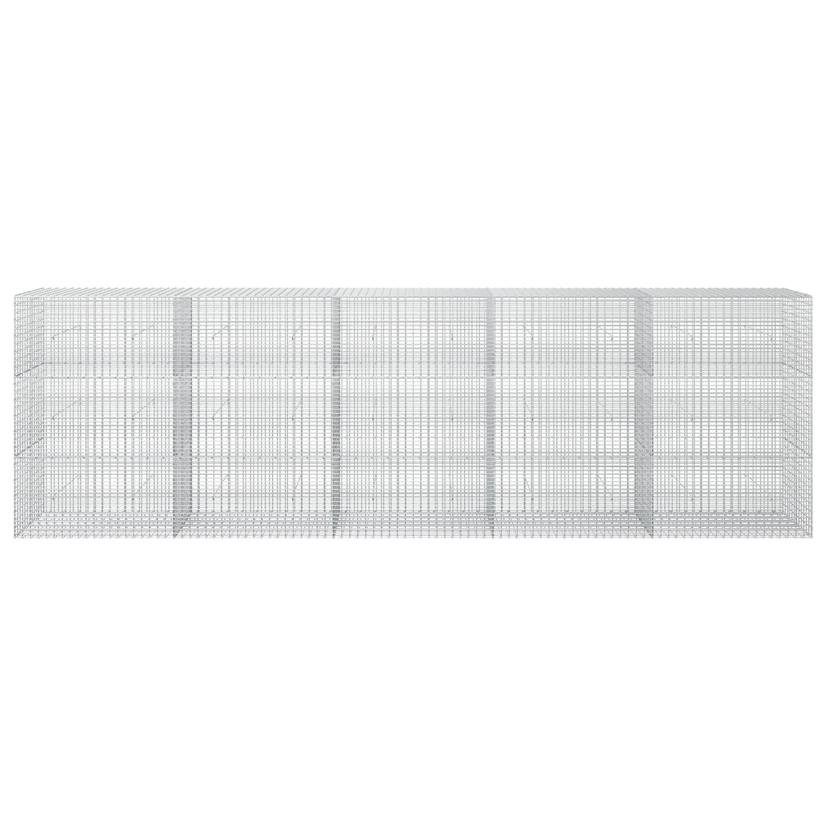 Γκαμπιόν με σύρμα 5 mm και πλέγμα 5x2,5 cm 500x30x150 εκ - Pakobazaar