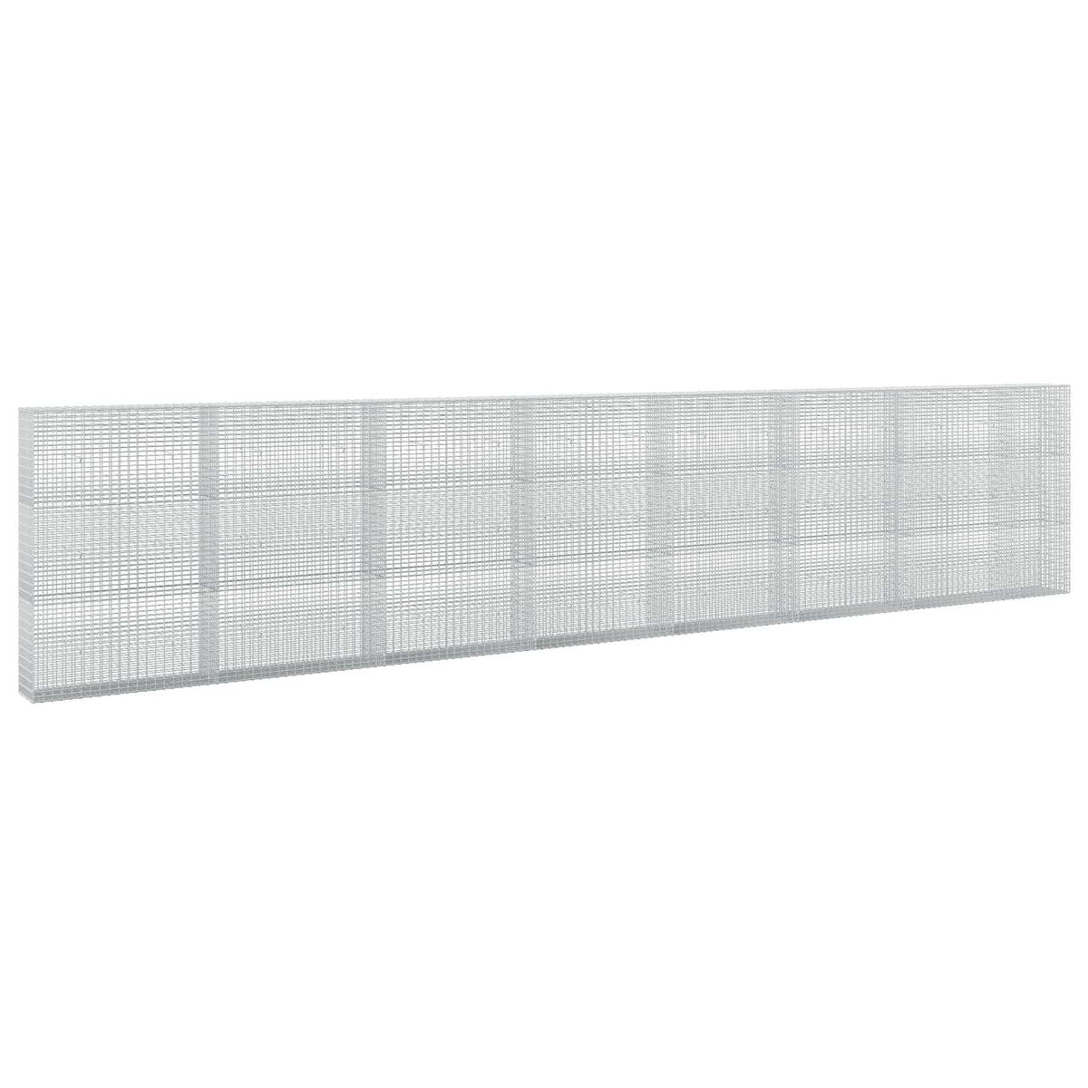 Γκαμπιόν με σύρμα 5 mm και πλέγμα 5x2,5 cm 750x30x150 εκ - Pakobazaar