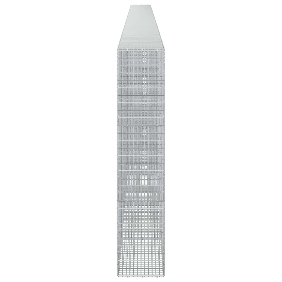 Γκαμπιόν με σύρμα 5 mm και πλέγμα 5x2,5 cm 1000x30x150 εκ. - Pakobazaar
