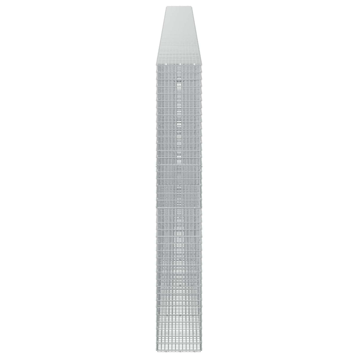 Γκαμπιόν με σύρμα 5 mm και πλέγμα 5x2,5 cm 850x30x200 εκ - Pakobazaar