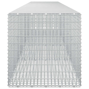 Γκαμπιόν με σύρμα 5 mm και πλέγμα 5x2,5 cm 400x50x50 εκ - Pakobazaar