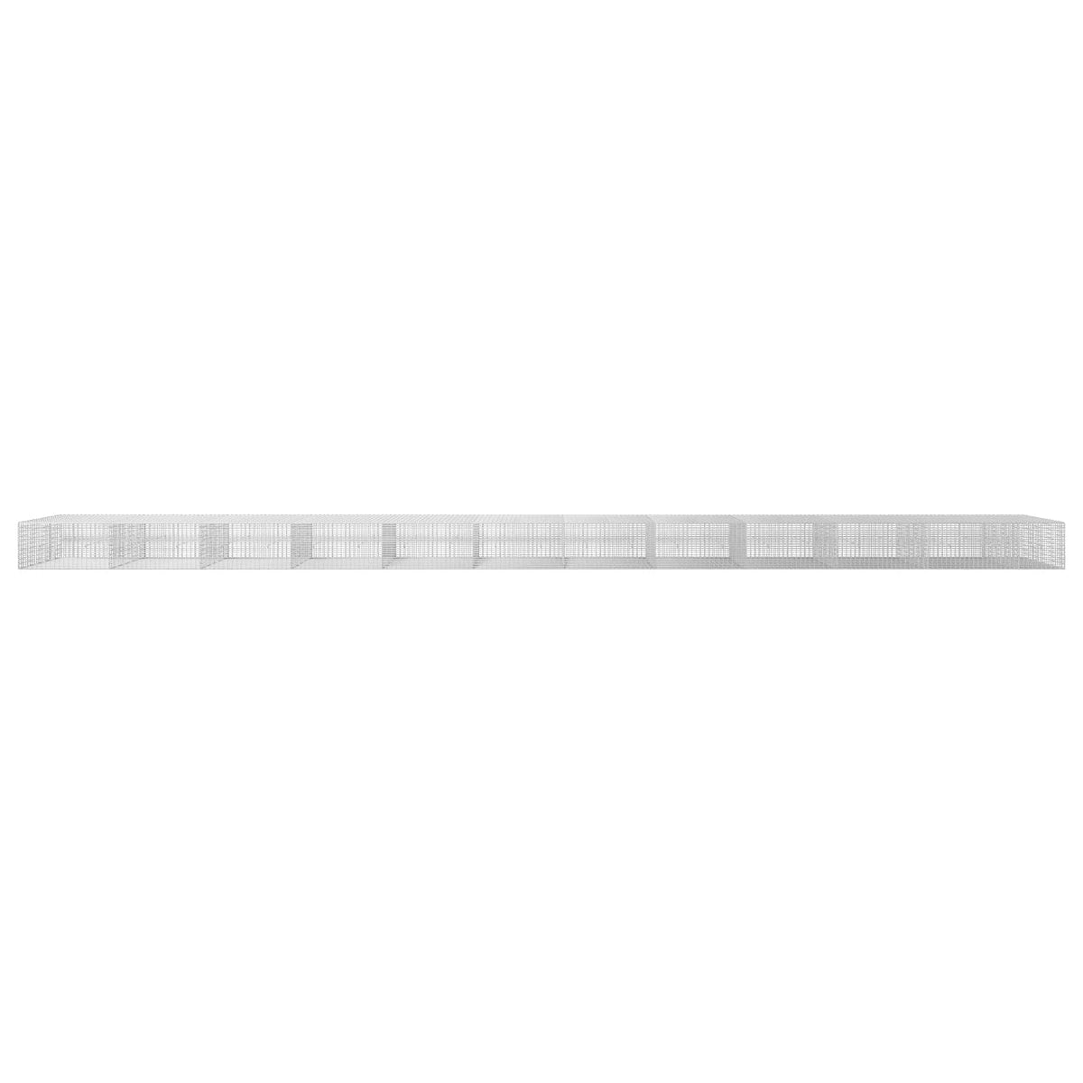 Γκαμπιόν με σύρμα 5 mm και πλέγμα 5x2,5 cm 1150x50x50 εκ - Pakobazaar