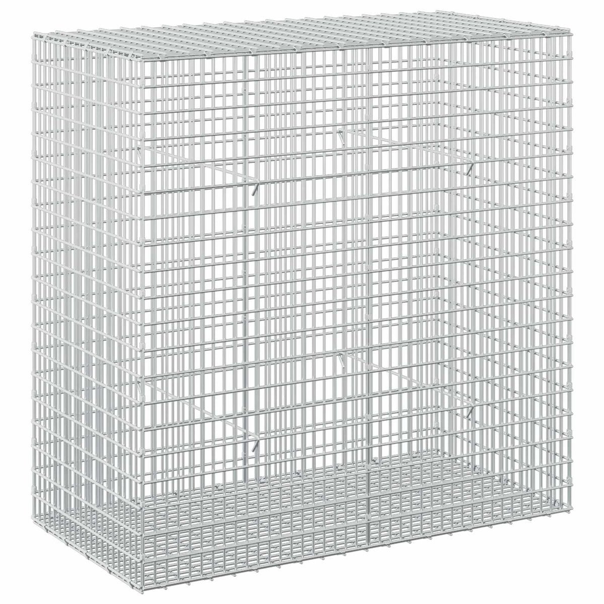 Γκαμπιόν με σύρμα 5 mm και πλέγμα 5x2,5 cm 100x50x100 εκ - Pakobazaar