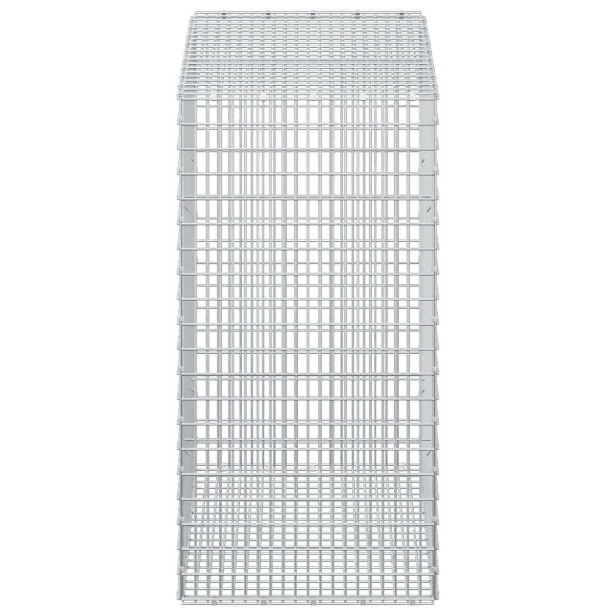 Γκαμπιόν με σύρμα 5 mm και πλέγμα 5x2,5 cm 100x50x100 εκ - Pakobazaar