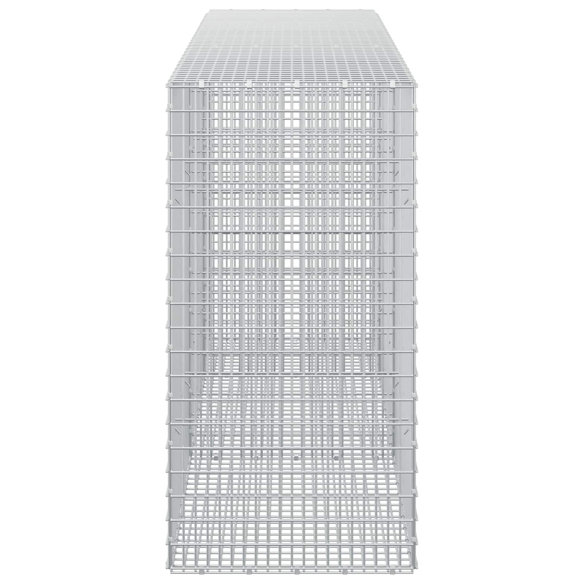 Γκαμπιόν με σύρμα 5 mm και πλέγμα 5x2,5 cm 250x50x100 εκ - Pakobazaar