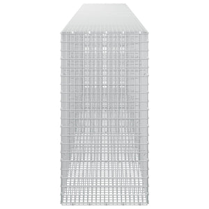 Γκαμπιόν με σύρμα 5 mm και πλέγμα 5x2,5 cm 450x50x100 εκ - Pakobazaar