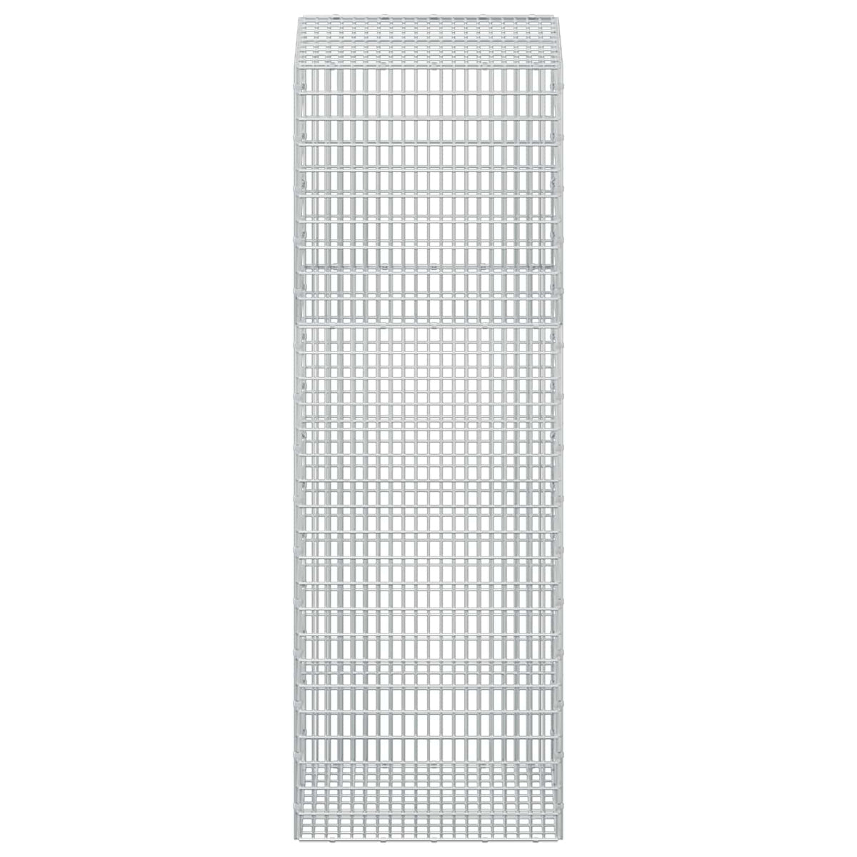 Γκαμπιόν με σύρμα 5 mm και πλέγμα 5x2,5 cm 50x50x150 εκ - Pakobazaar