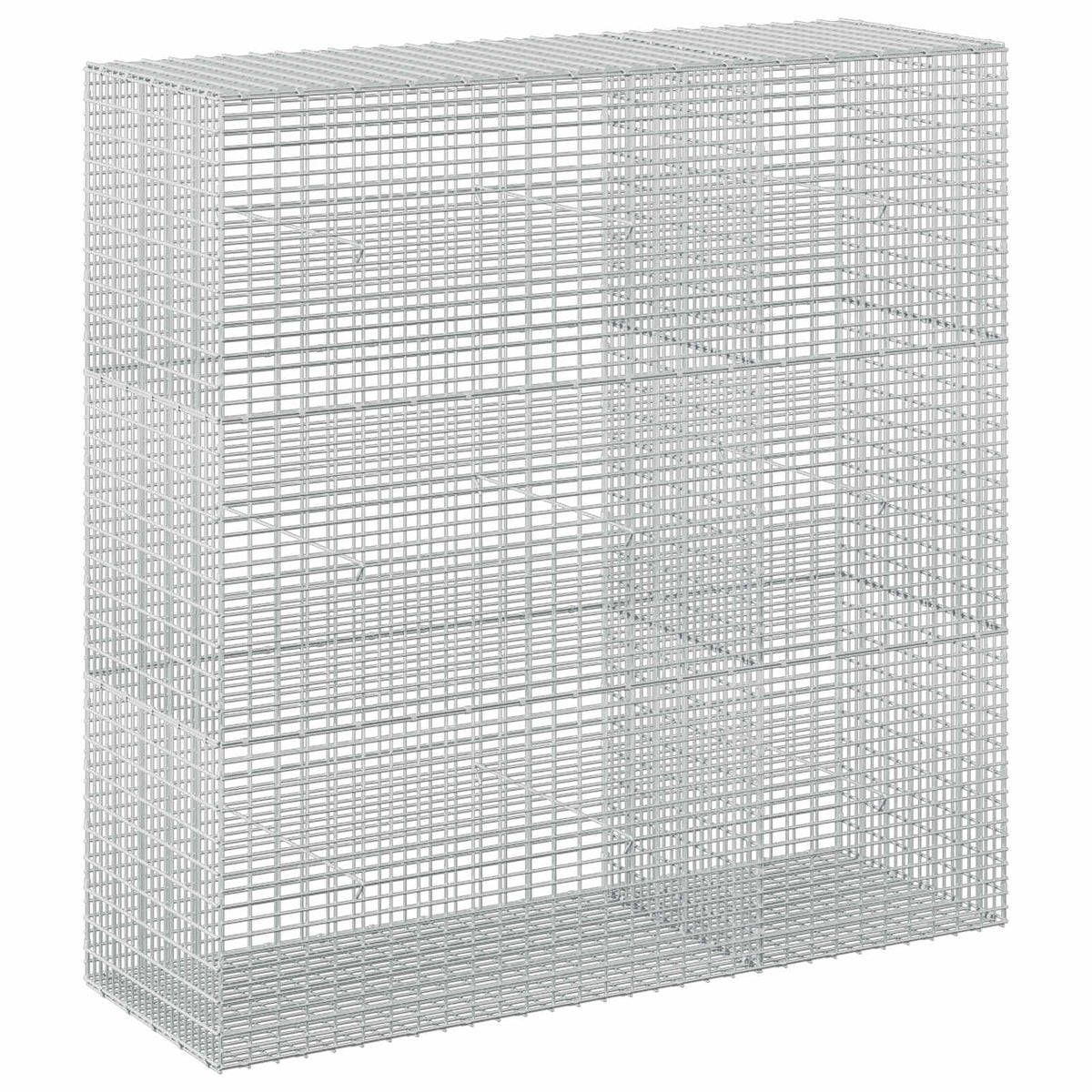 Γκαμπιόν με σύρμα 5 mm και πλέγμα 5x2,5 cm 150x50x150 εκ - Pakobazaar