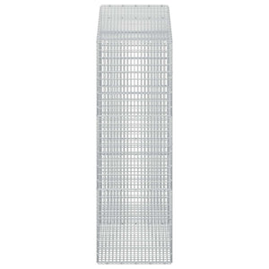 Γκαμπιόν με σύρμα 5 mm και πλέγμα 5x2,5 cm 150x50x150 εκ - Pakobazaar