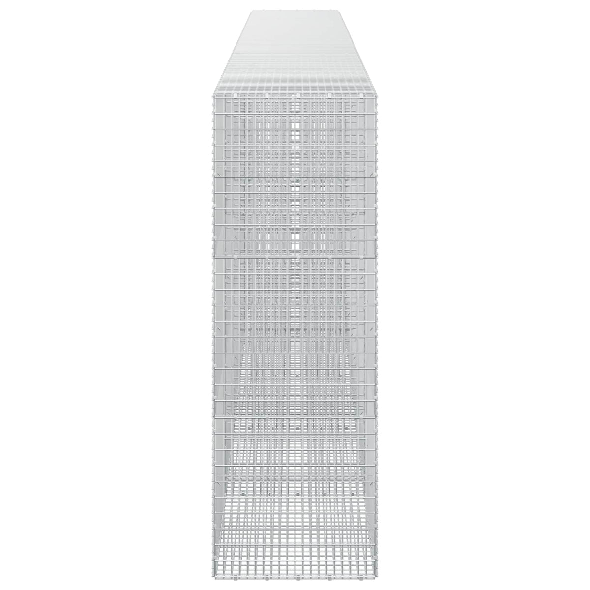 Γκαμπιόν με σύρμα 5 mm και πλέγμα 5x2,5 cm 600x50x150 εκ - Pakobazaar