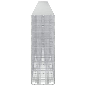 Γκαμπιόν με σύρμα 5 mm και πλέγμα 5x2,5 cm 1150x50x150 εκ - Pakobazaar