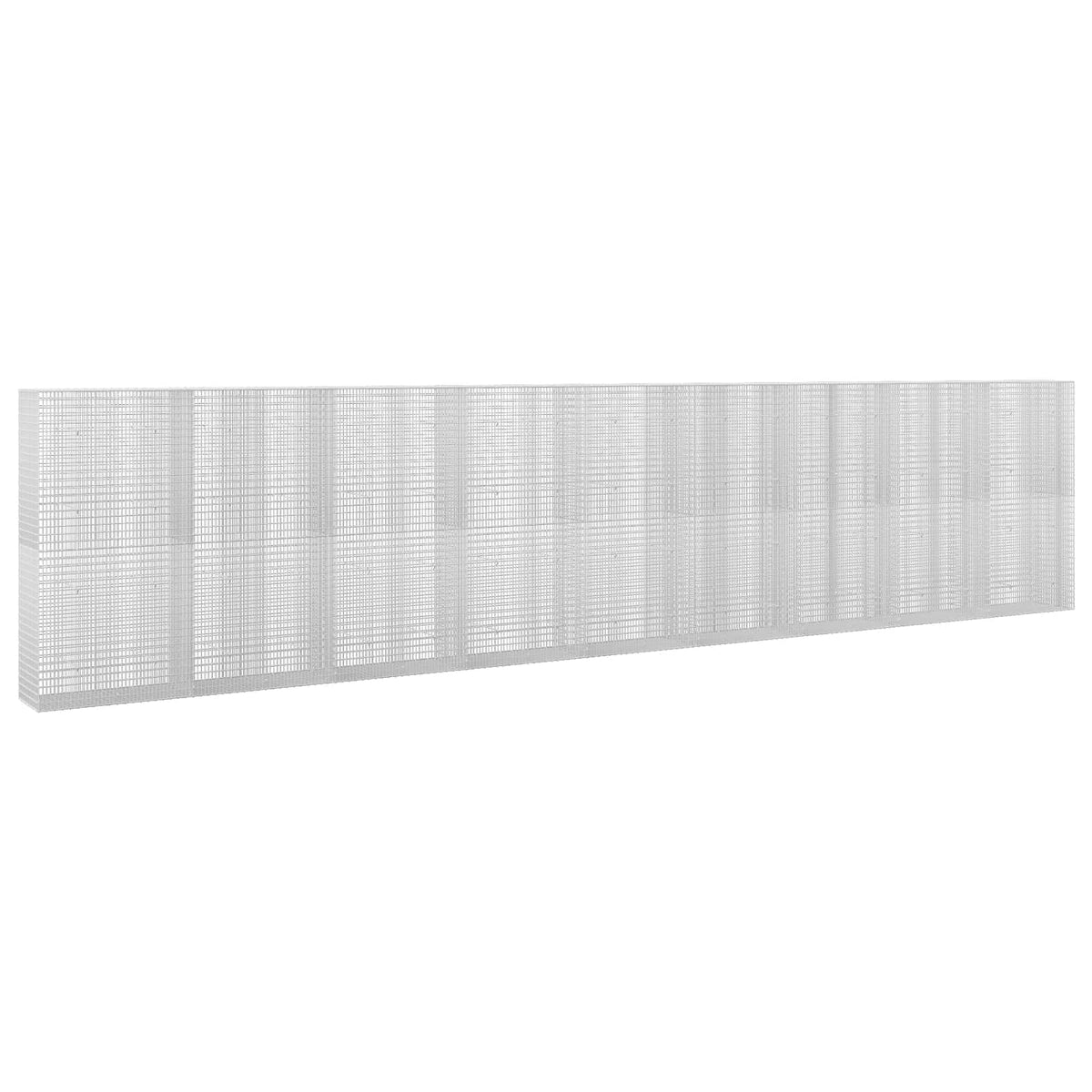 Γκαμπιόν με σύρμα 5 mm και πλέγμα 5x2,5 cm 900x50x200 εκ - Pakobazaar
