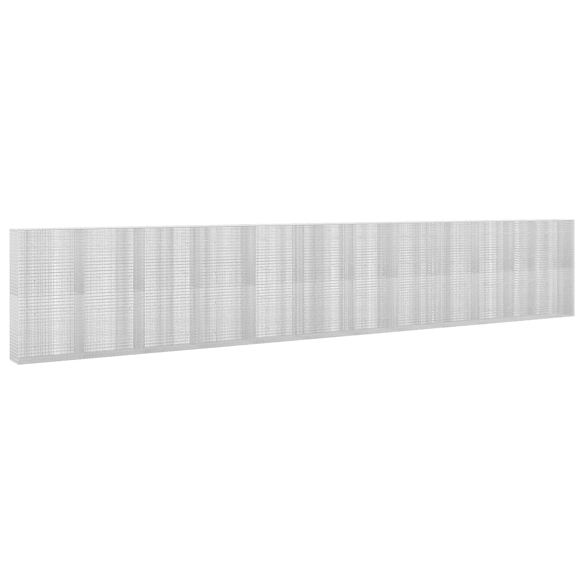Γκαμπιόν με σύρμα 5 mm και πλέγμα 5x2,5 cm 1150x50x200 εκ - Pakobazaar