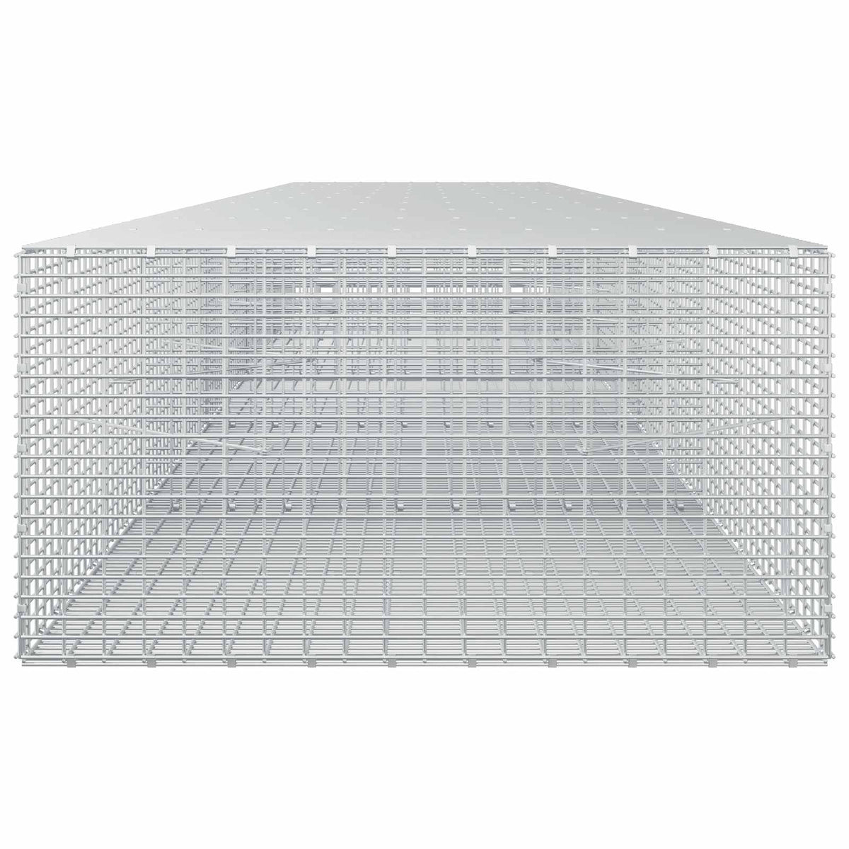 Γκαμπιόν με σύρμα 5 mm και πλέγμα 5x2,5 cm 500x100x50 εκ - Pakobazaar