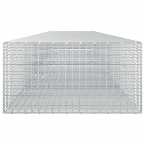 Γκαμπιόν με σύρμα 5 mm και πλέγμα 5x2,5 cm 500x100x50 εκ - Pakobazaar