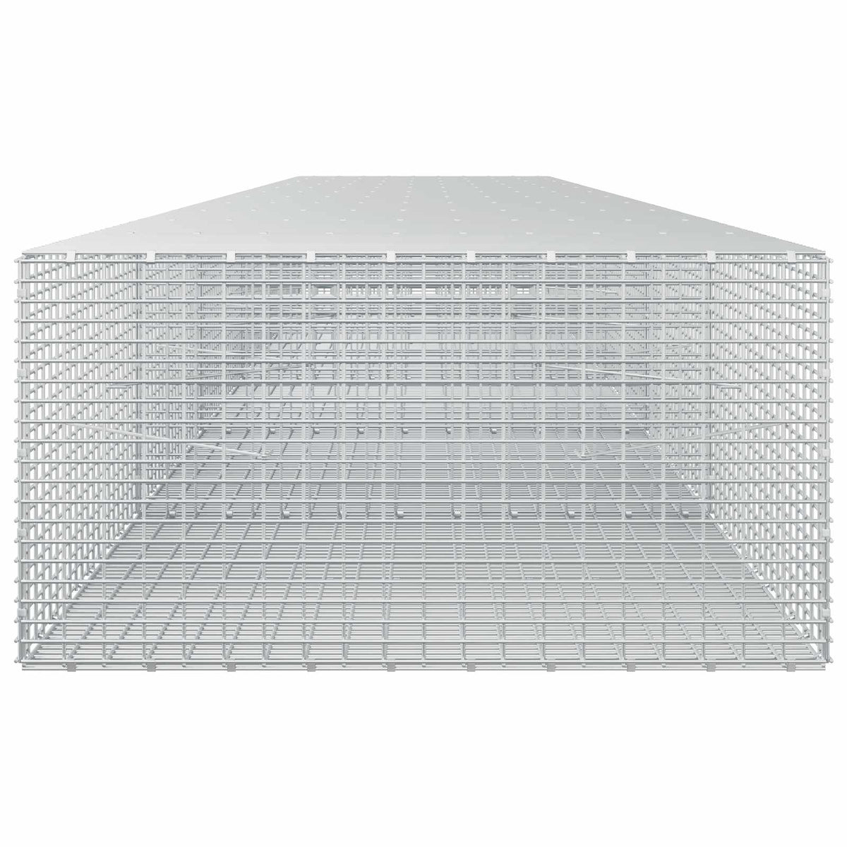Γκαμπιόν με σύρμα 5 mm και πλέγμα 5x2,5 cm 550x100x50 εκ - Pakobazaar