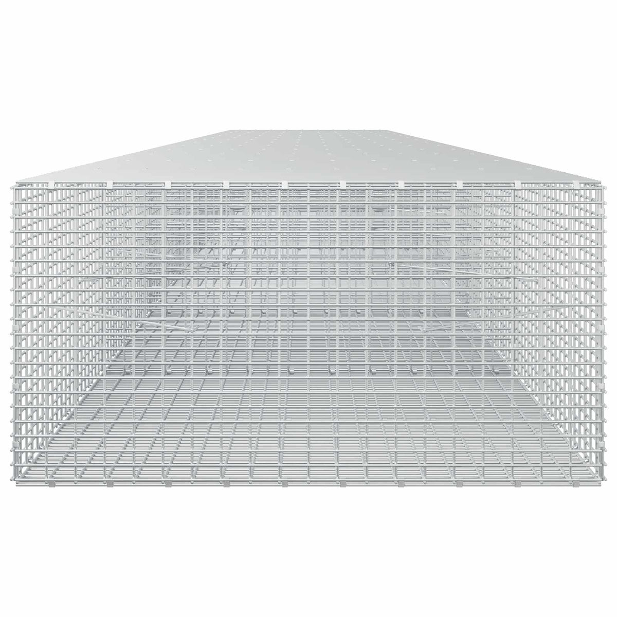 Γκαμπιόν με σύρμα 5 mm και πλέγμα 5x2,5 cm 650x100x50 εκ. - Pakobazaar