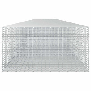 Γκαμπιόν με σύρμα 5 mm και πλέγμα 5x2,5 cm 650x100x50 εκ. - Pakobazaar