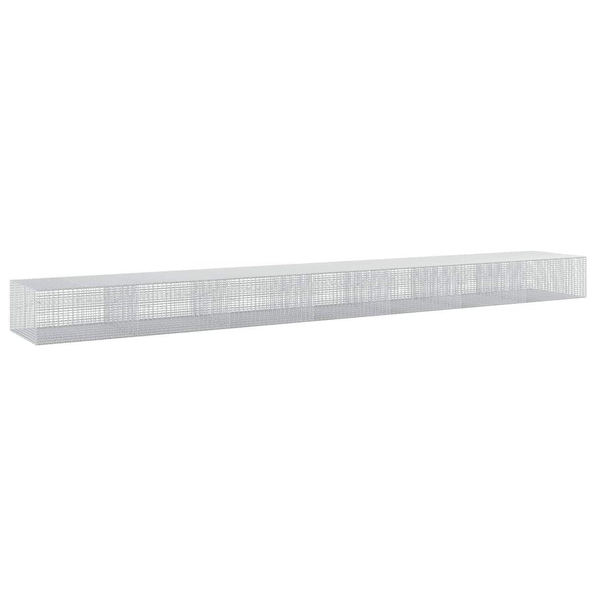 Γκαμπιόν με σύρμα 5 mm και πλέγμα 5x2,5 cm 700x100x50 εκ. - Pakobazaar
