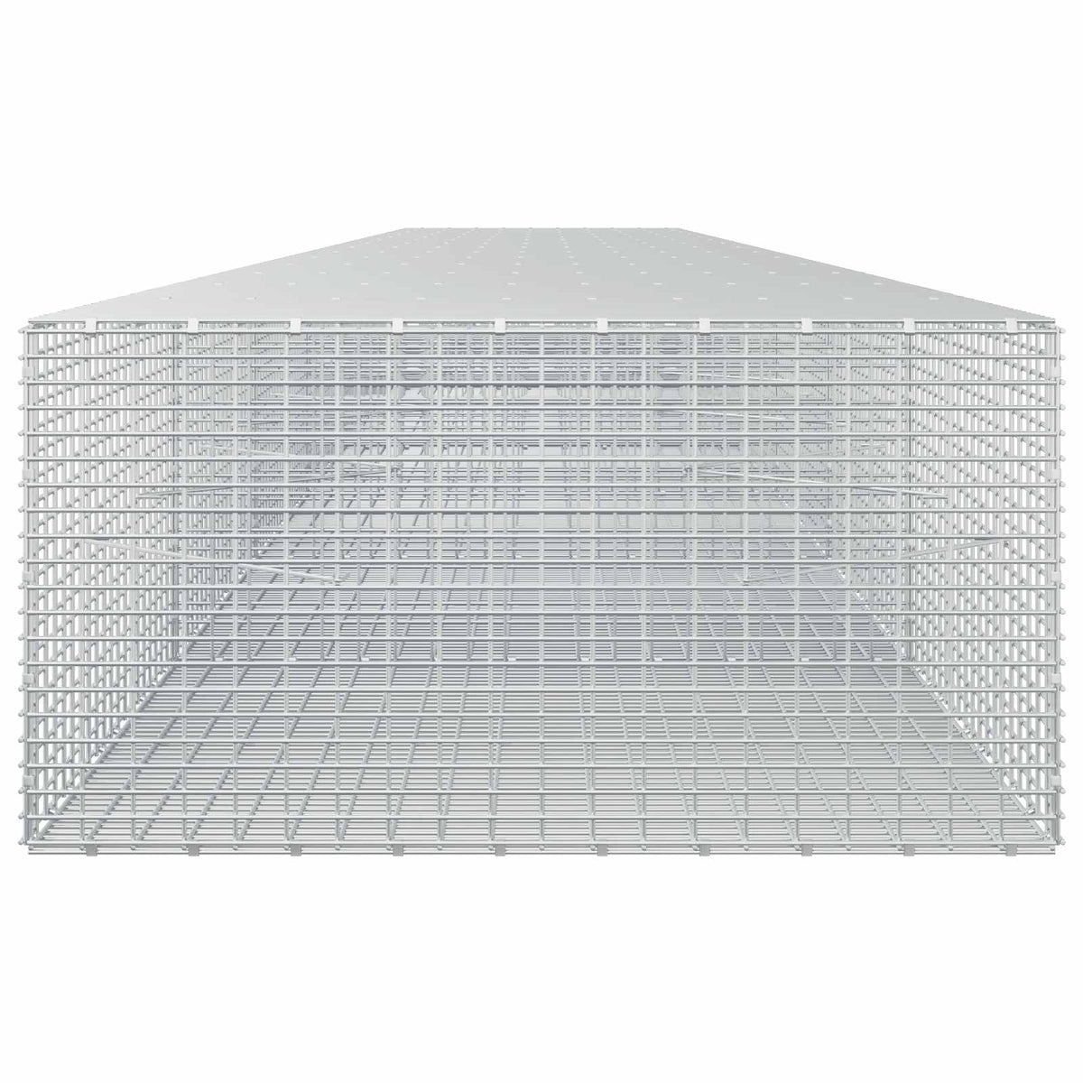 Γκαμπιόν με σύρμα 5 mm και πλέγμα 5x2,5 cm 700x100x50 εκ. - Pakobazaar