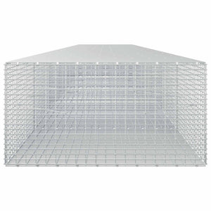 Γκαμπιόν με σύρμα 5 mm και πλέγμα 5x2,5 cm 700x100x50 εκ. - Pakobazaar