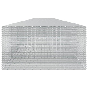 Γκαμπιόν με σύρμα 5 mm και πλέγμα 5x2,5 cm 1150x100x50 εκ. - Pakobazaar