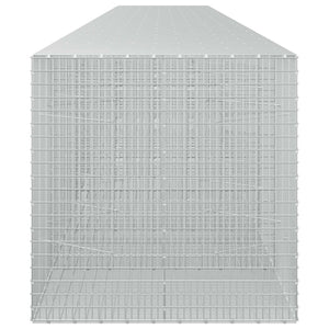 Γκαμπιόν με σύρμα 5 mm και πλέγμα 5x2,5 cm 1050x100x100 εκ - Pakobazaar
