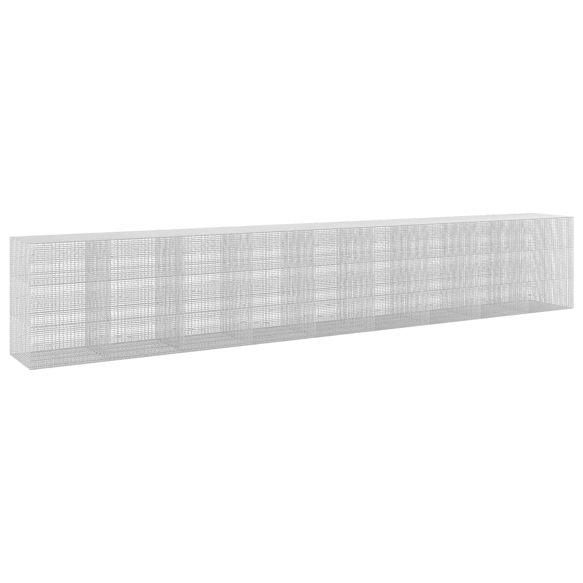Γκαμπιόν με σύρμα 5 mm και πλέγμα 5x2,5 cm 900x100x150 εκ - Pakobazaar