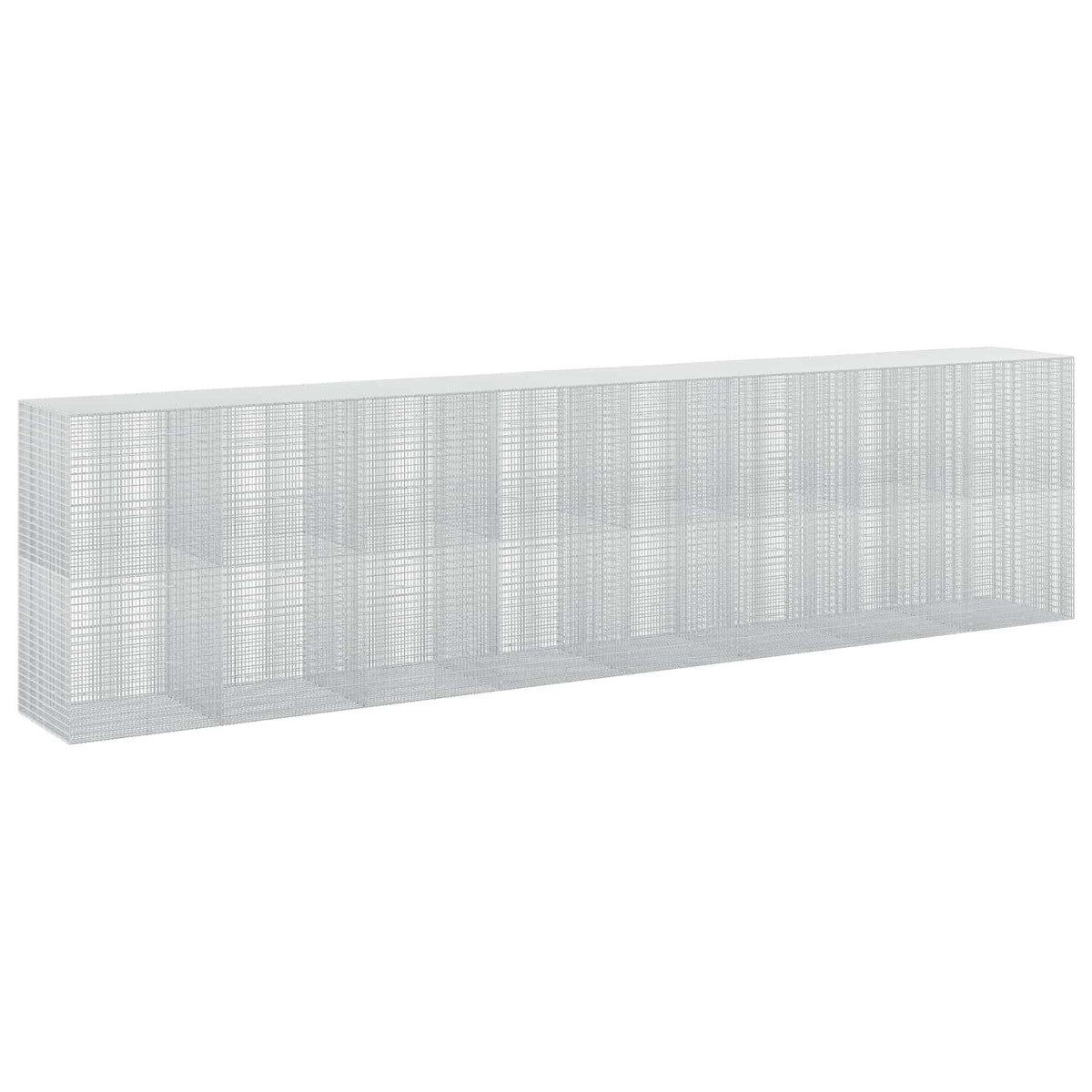Γκαμπιόν με σύρμα 5 mm και πλέγμα 5x2,5 cm 800x100x200 εκ