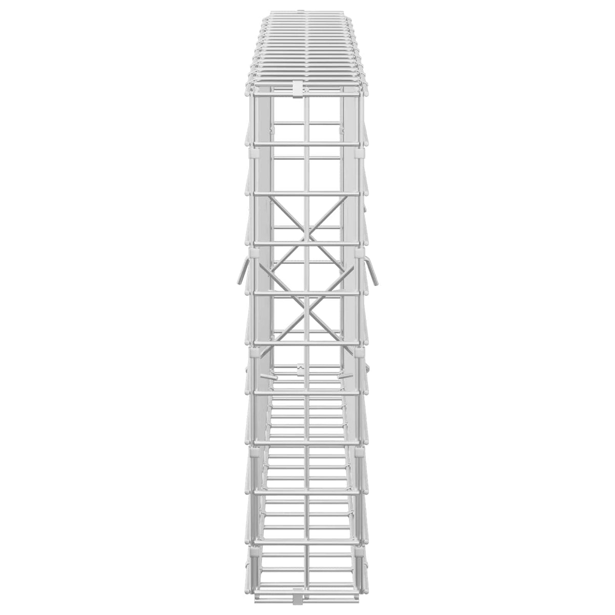 Γκαμπιόν με σύρμα 5 mm και πλέγμα 5x5 cm 100x10x50 εκ