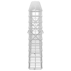 Γκαμπιόν με σύρμα 5 mm και πλέγμα 5x5 cm 150x10x50 εκ