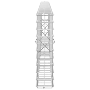 Γκαμπιόν με σύρμα 5 mm και πλέγμα 5x5 cm 200x10x50 εκ - Pakobazaar