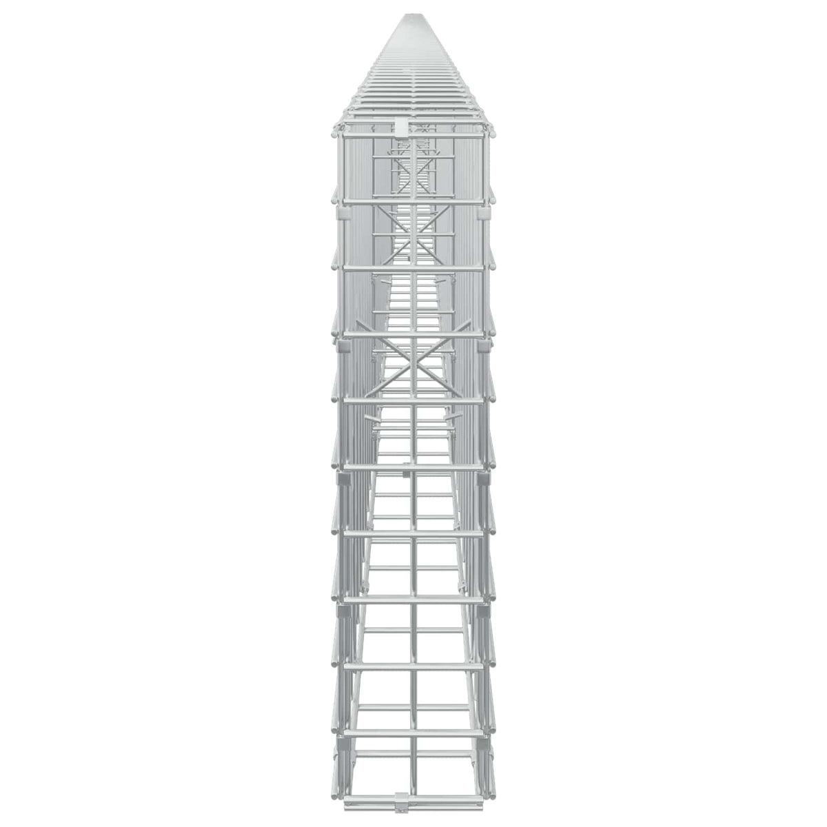 Γκαμπιόν με σύρμα 5 mm και πλέγμα 5x5 cm 550x10x50 εκ