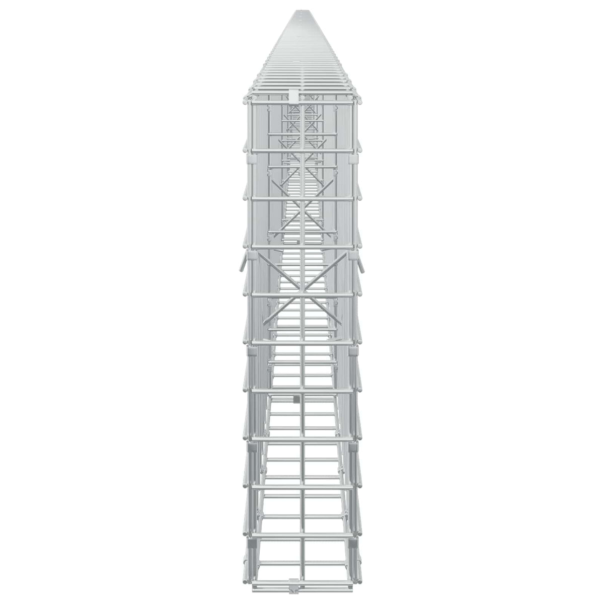 Γκαμπιόν με σύρμα 5 mm και πλέγμα 5x5 cm 750x10x50 εκ. - Pakobazaar