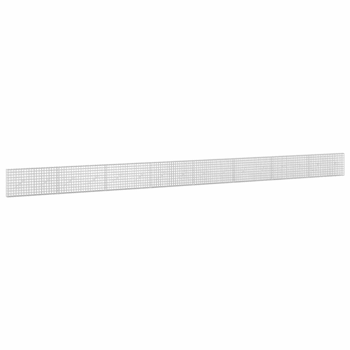 Γκαμπιόν με σύρμα 5 mm και πλέγμα 5x5 cm 800x10x50 εκ - Pakobazaar