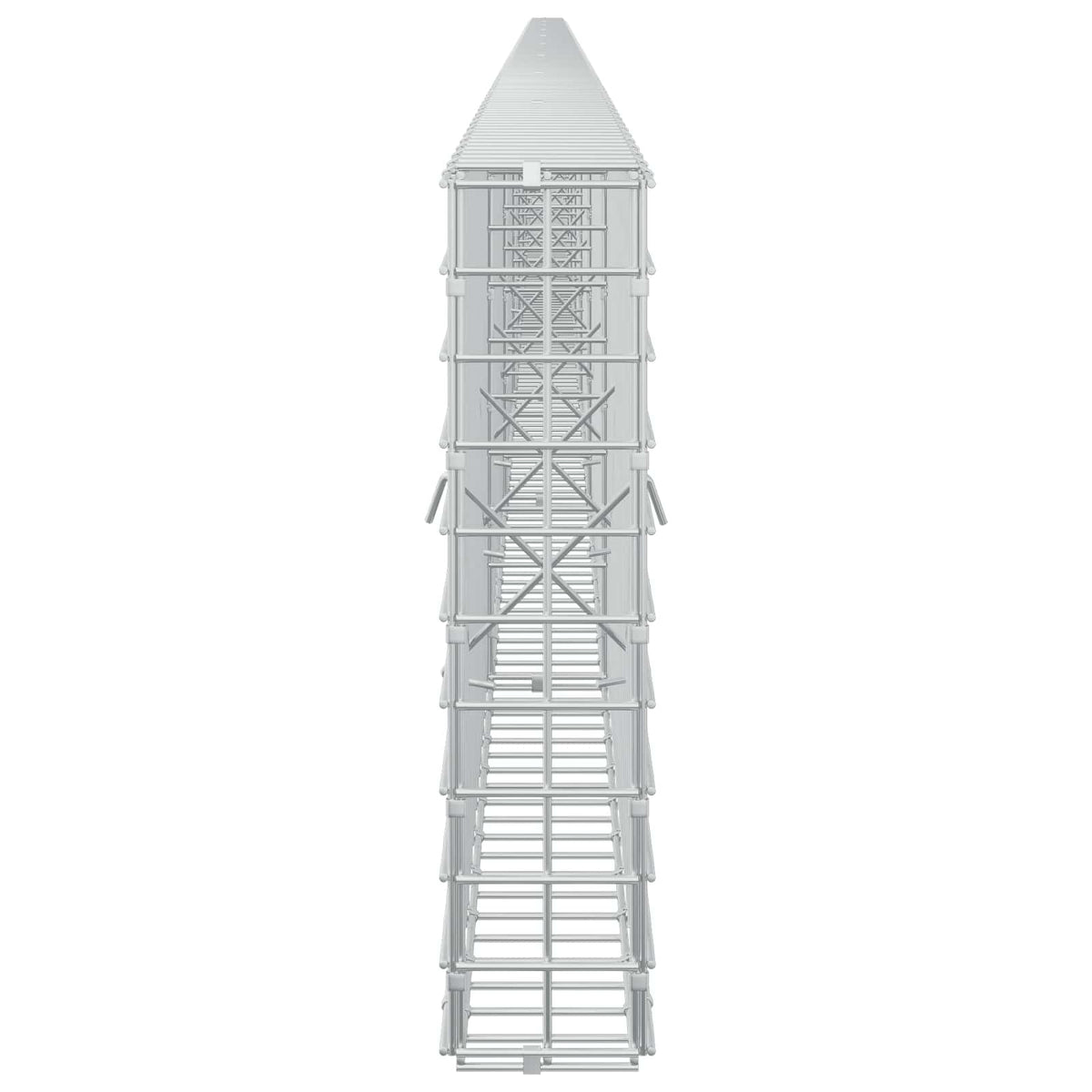 Γκαμπιόν με σύρμα 5 mm και πλέγμα 5x5 cm 900x10x50 εκ