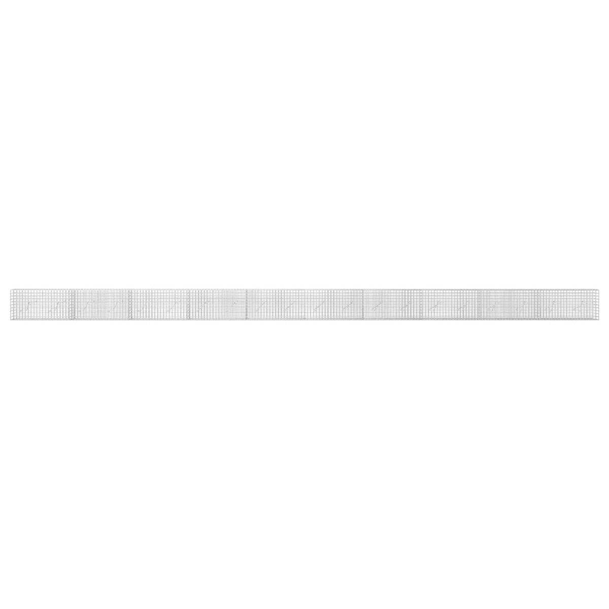 Γκαμπιόν με σύρμα 5 mm και πλέγμα 5x5 cm 1000x10x50 εκ
