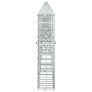 Γκαμπιόν με σύρμα 5 mm και πλέγμα 5x5 cm 1150x10x50 εκ - Pakobazaar