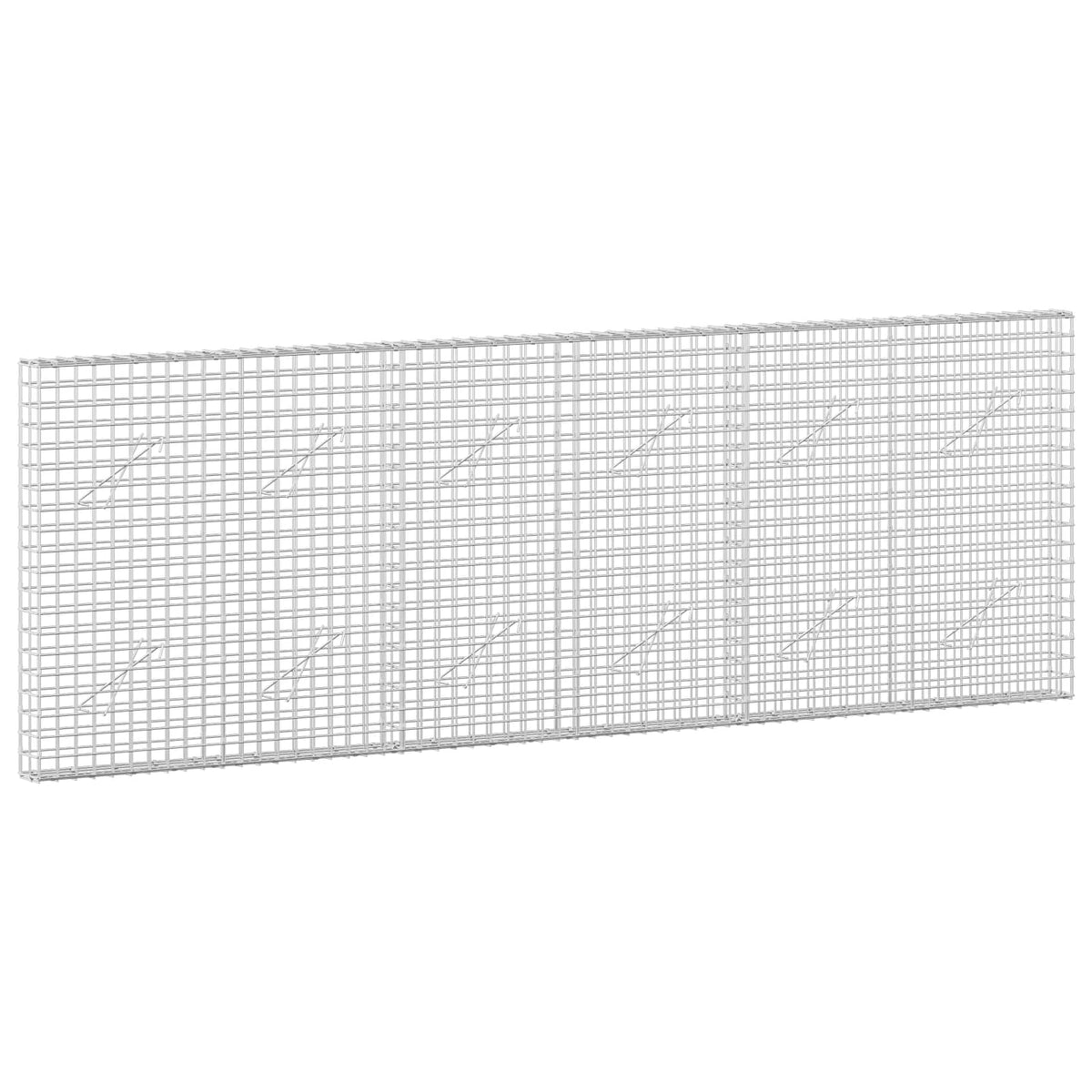Γκαμπιόν με σύρμα 5 mm και πλέγμα 5x5 cm 300x10x100 εκ