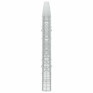 Γκαμπιόν με σύρμα 5 mm και πλέγμα 5x5 cm 450x10x100 εκ. - Pakobazaar