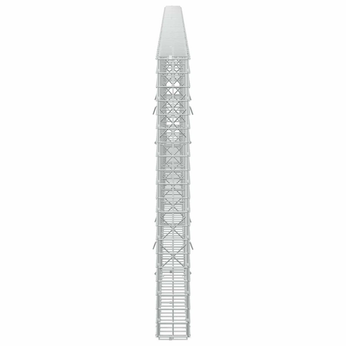 Γκαμπιόν με σύρμα 5 mm και πλέγμα 5x5 cm 500x10x100 εκ