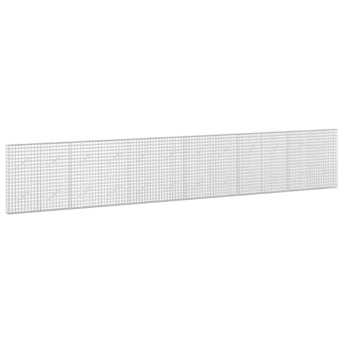 Γκαμπιόν με σύρμα 5 mm και πλέγμα 5x5 cm 600x10x100 εκ