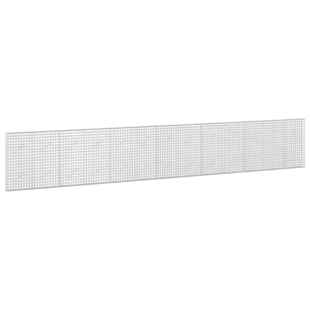Γκαμπιόν με σύρμα 5 mm και πλέγμα 5x5 cm 650x10x100 εκ