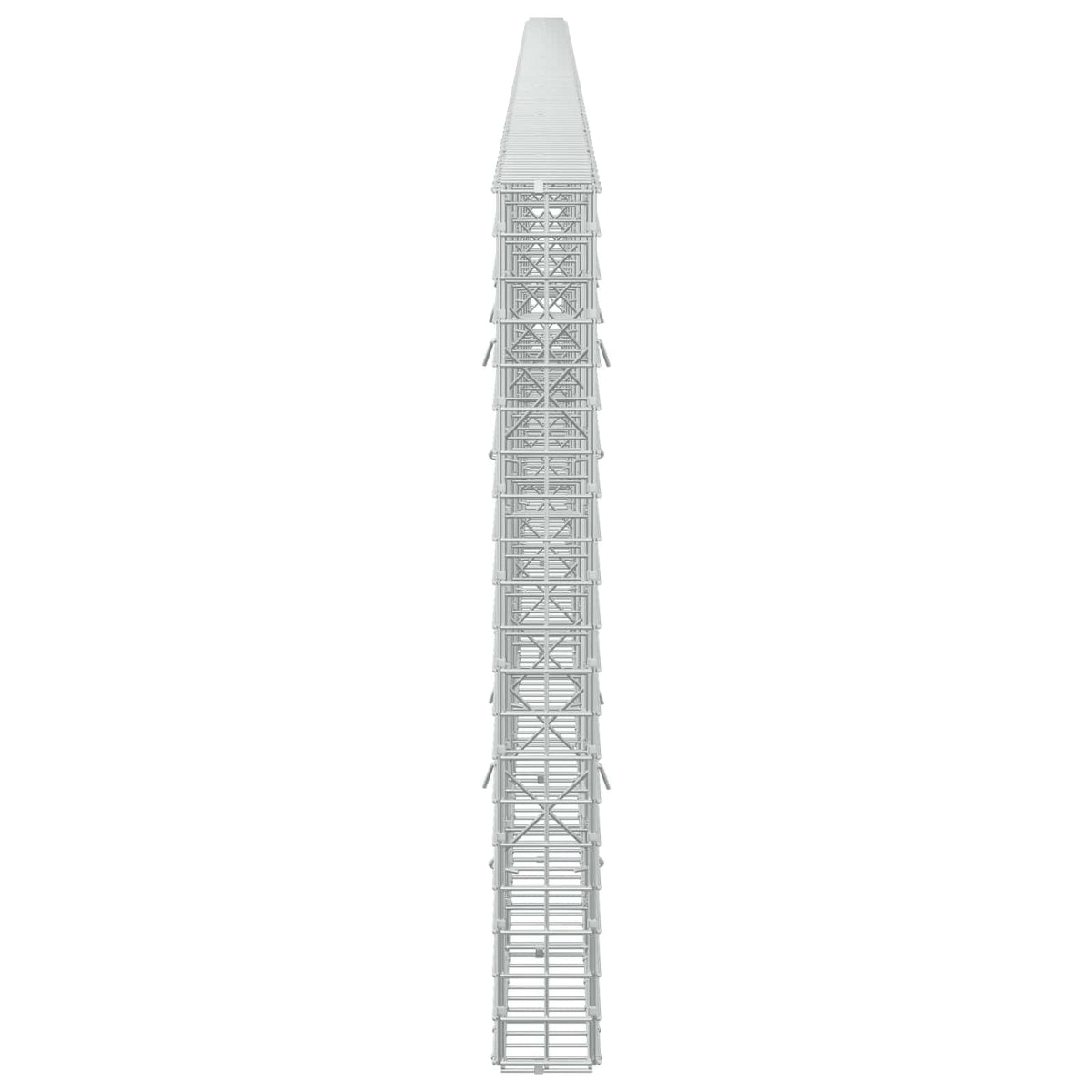 Γκαμπιόν με σύρμα 5 mm και πλέγμα 5x5 cm 750x10x100 εκ