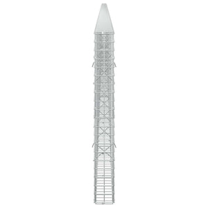 Γκαμπιόν με σύρμα 5 mm και πλέγμα 5x5 cm 1000x10x100 εκ. - Pakobazaar