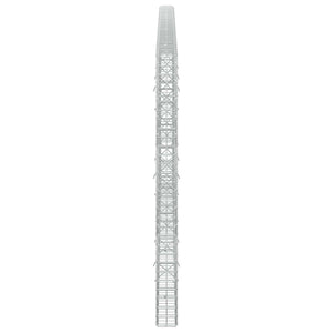Γκαμπιόν με σύρμα 5 mm και πλέγμα 5x5 cm 350x10x150 εκ - Pakobazaar