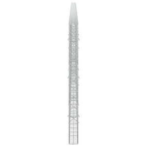Γκαμπιόν με σύρμα 5 mm και πλέγμα 5x5 cm 600x10x150 εκ - Pakobazaar
